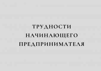 Начинающему предпринимателю